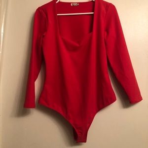 NWOT Free People bodysuit